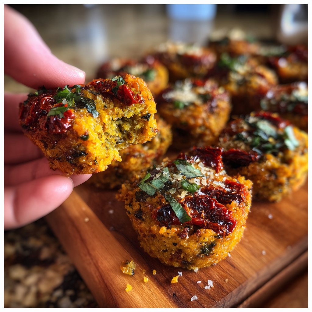 Sun-dried Tomato and Pesto Bites