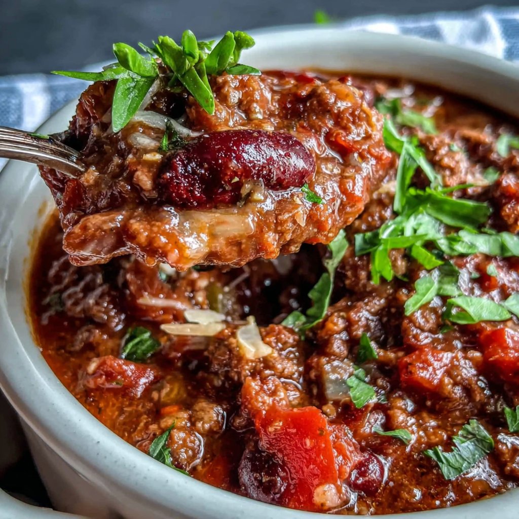 Beef Chili Meal Prep