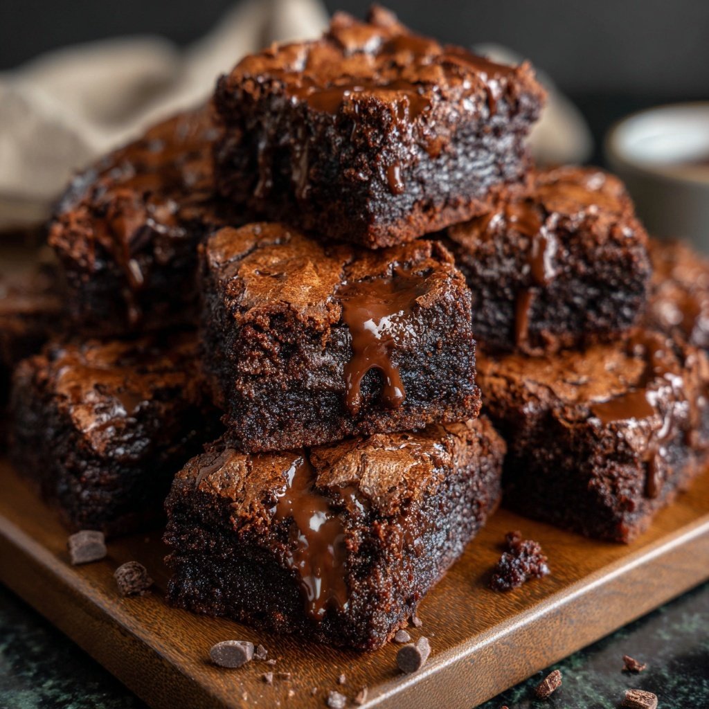 Dessert Chocolate Fudge Brownies