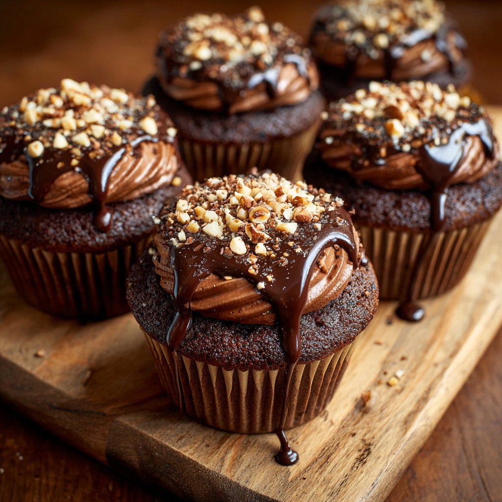 Decadent Chocolate Delight Cupcakes