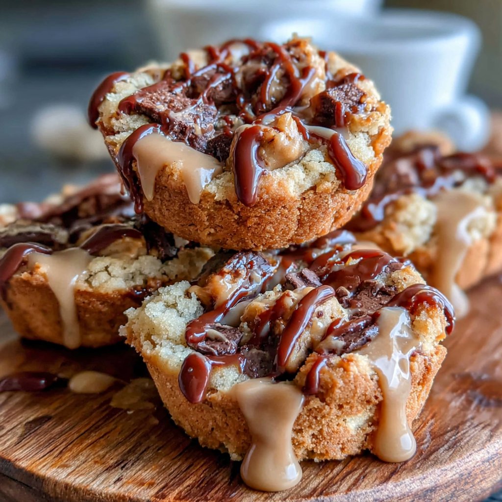 Peanut Butter Brownie Cookie Cups