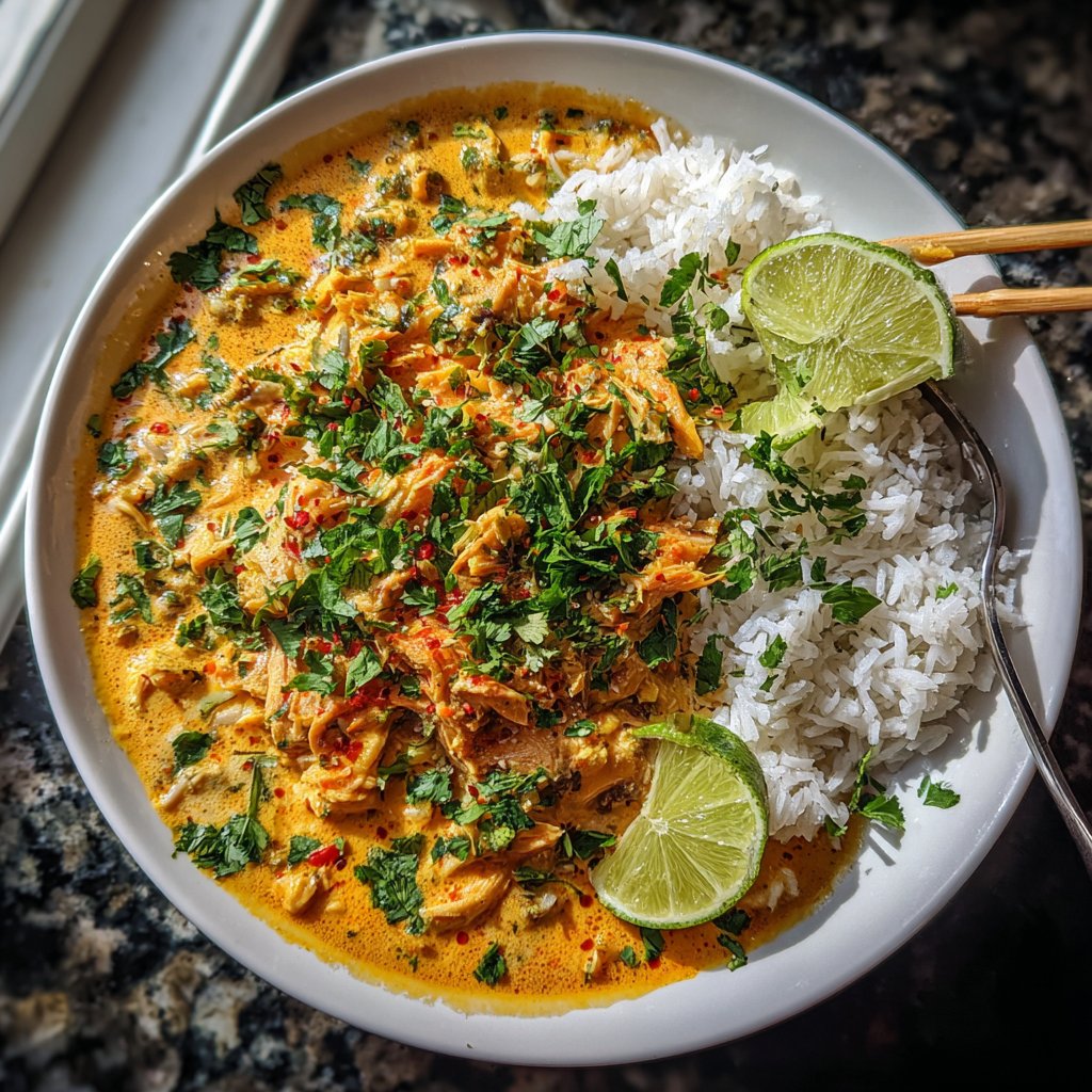 Coconut Curry Salmon Bowl